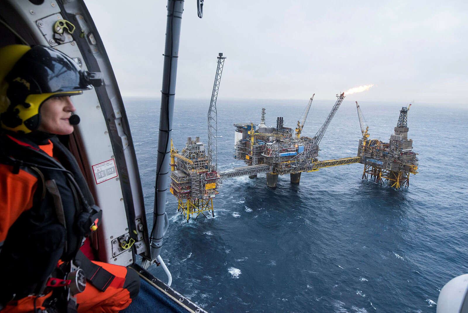 Fra Oseberg feltsenter.