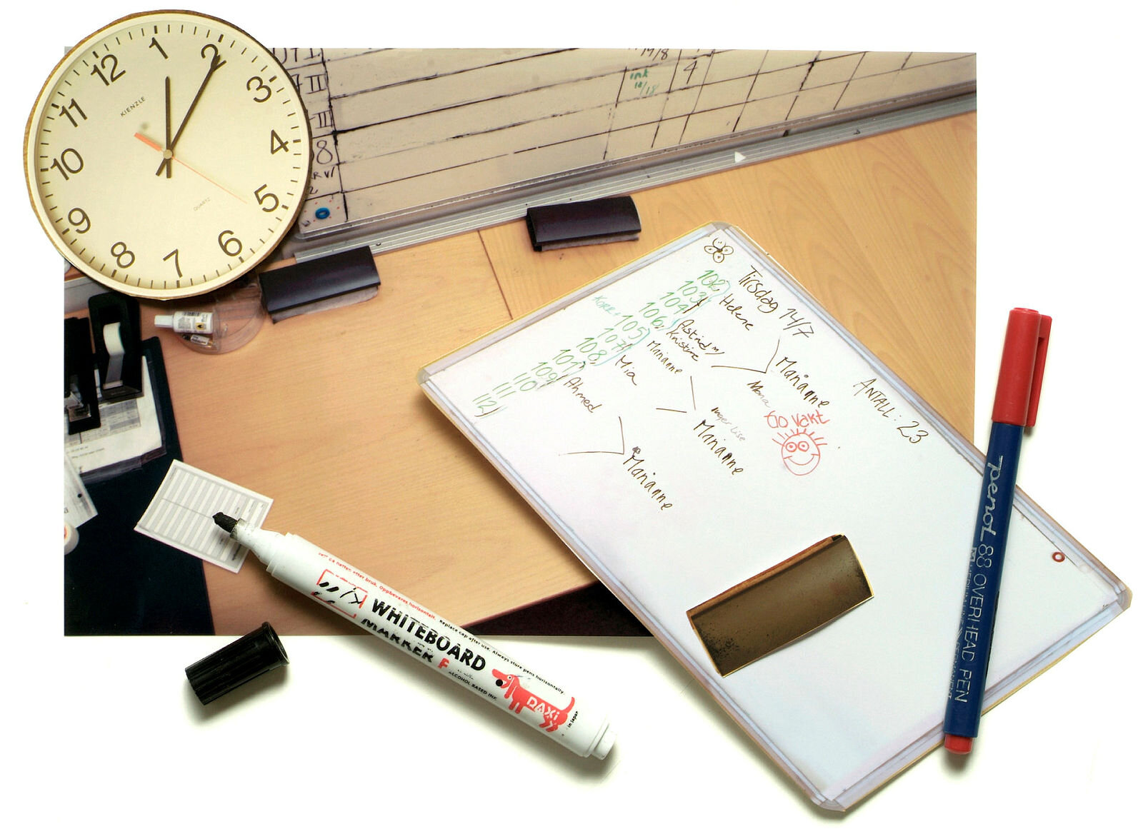 Fotomontasje arbeidstid