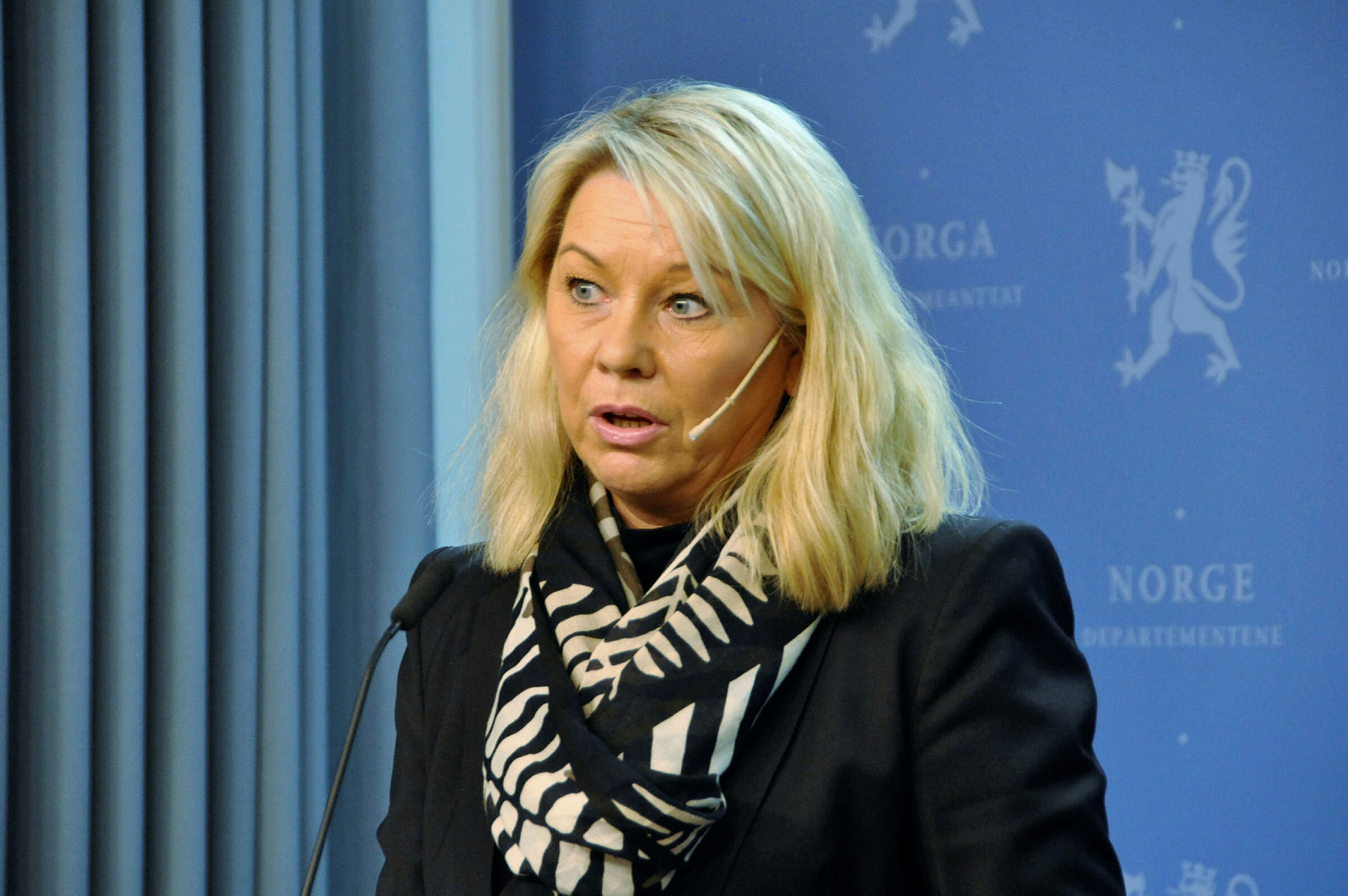 Monica Mæland, kommunal- og moderniseringsminister