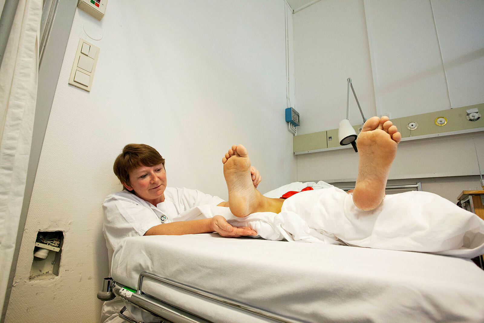 Ida Bredesen behandler trykksår.