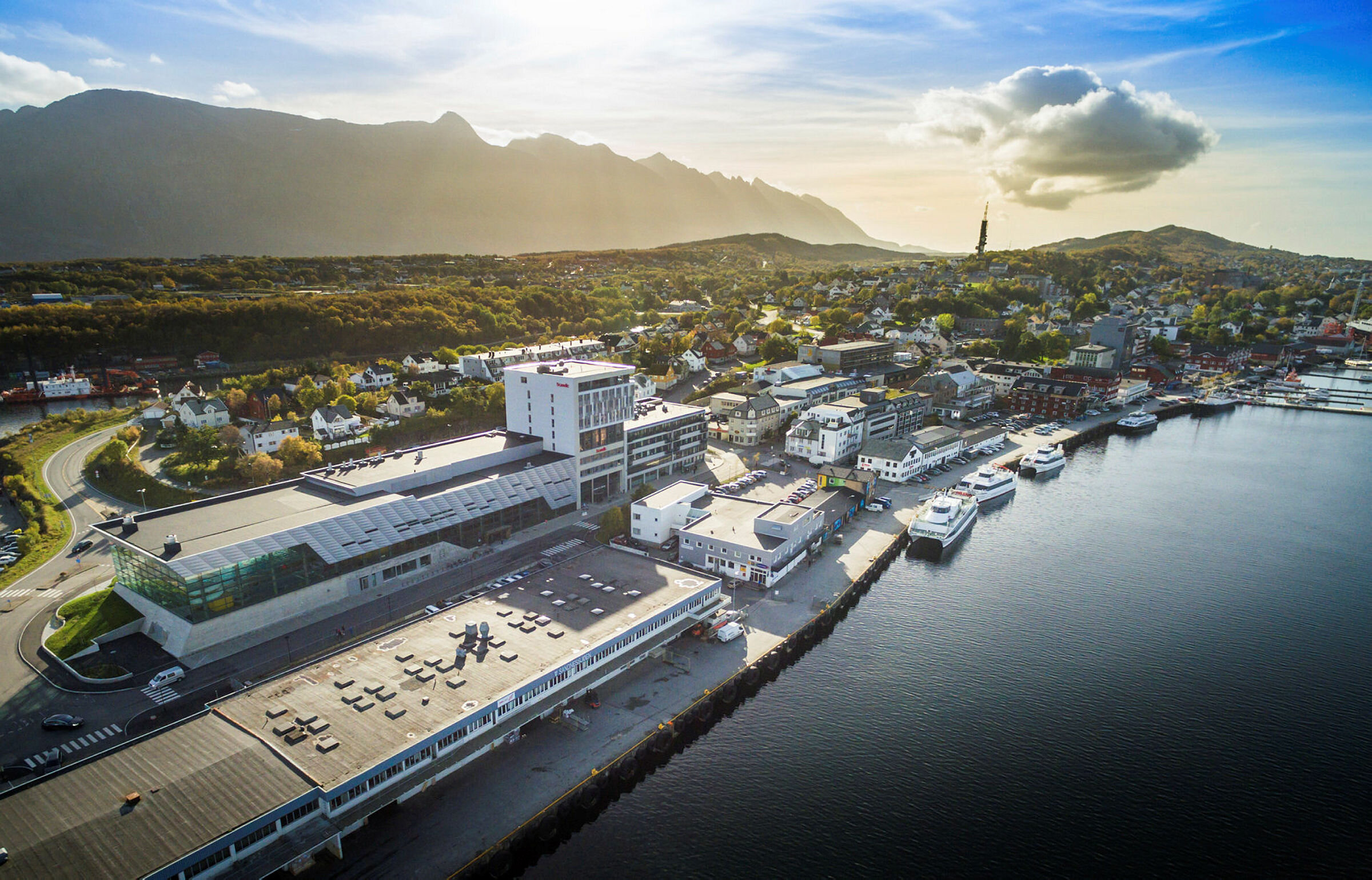 Nord universitet studiested Sandnessjøen Bildet viser Nord universitet studiested Sandnessjøen