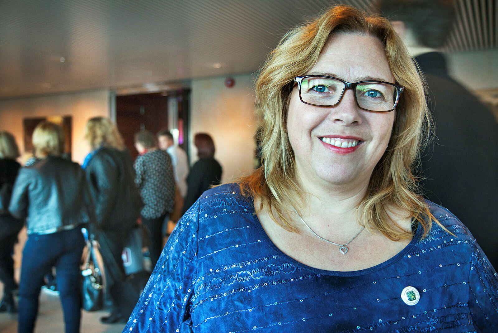 Bildet viser Line Orlund, leder av NSF Oslo