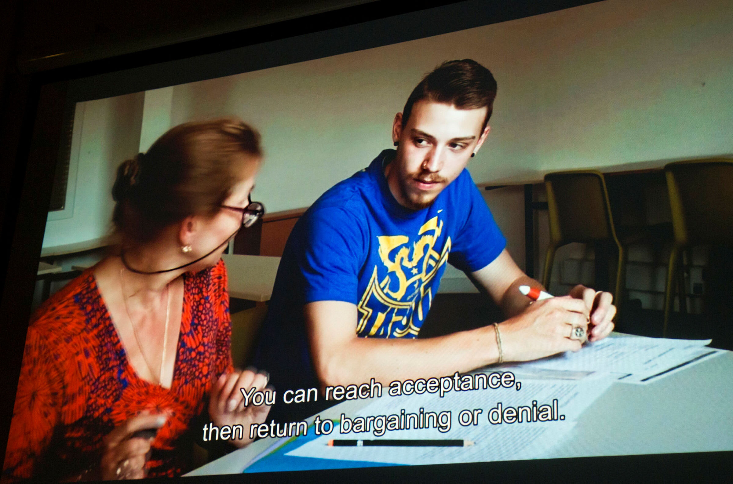 Dokumentarfilm Each and every moment Bilder fra dokumentarfilmen om franske sykepleierstudenter Each and every moment. Regissør: Nicholas Philibert