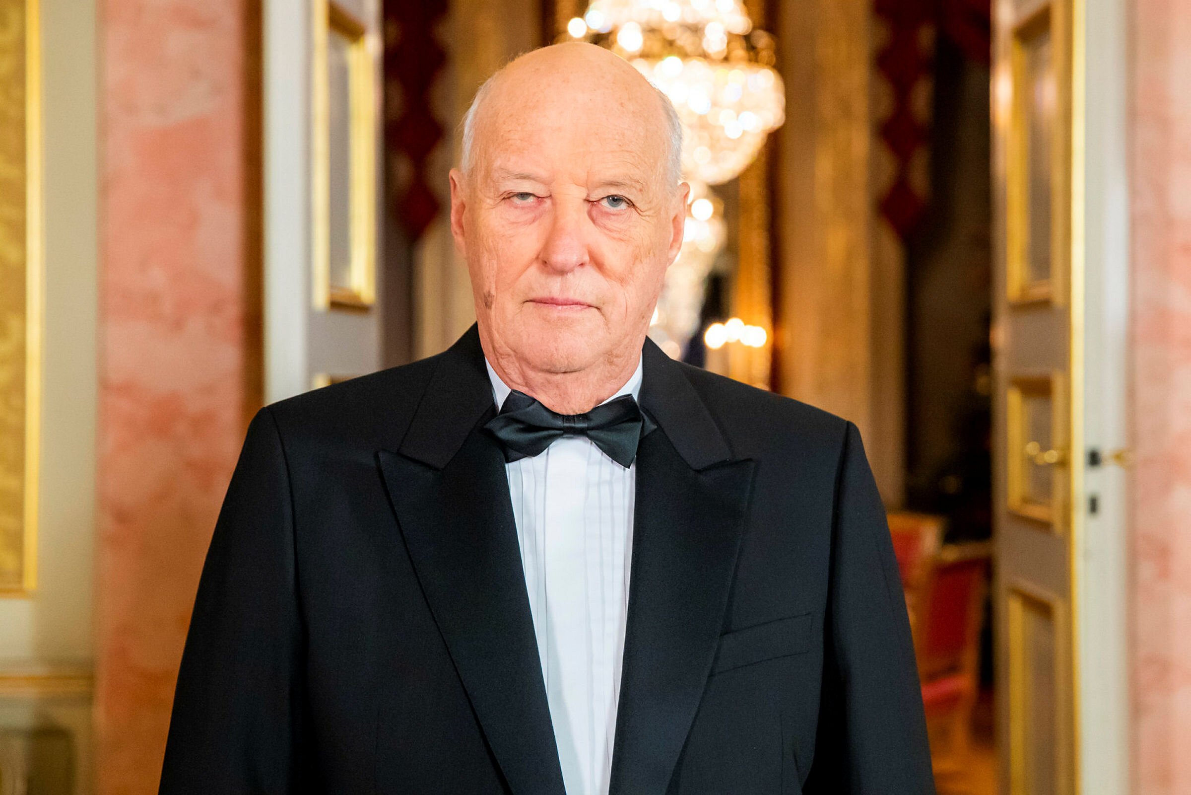 Kong Harald holder tale nyttårsaften 2018. Kong Harald holder tale nyttårsaften 2018.