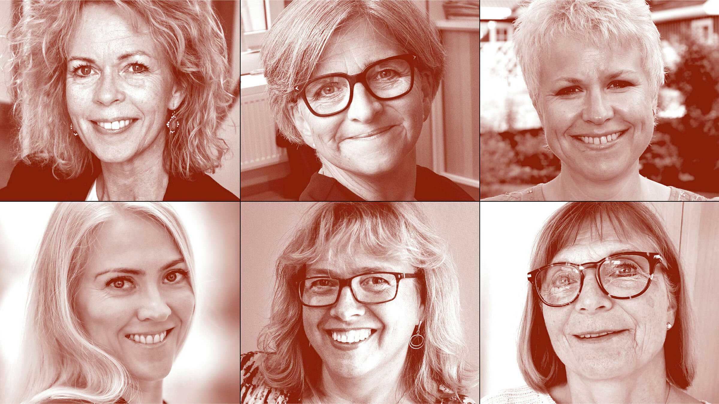 Lederkandidater, større versjon DE VIL TIL TOPPS: Øverst fra venstre: Gjertrud Krokaa, Eli Gunhild By og Liv Heidi Brattås Remo. Nederst: Lill Sverresdatter Larsen, Line Orlund og Solveig Bratseth. Foto: Eivor Hofstad, Ingvald Bergsagel, Yngve Olsen, Marit Fonn og privat.