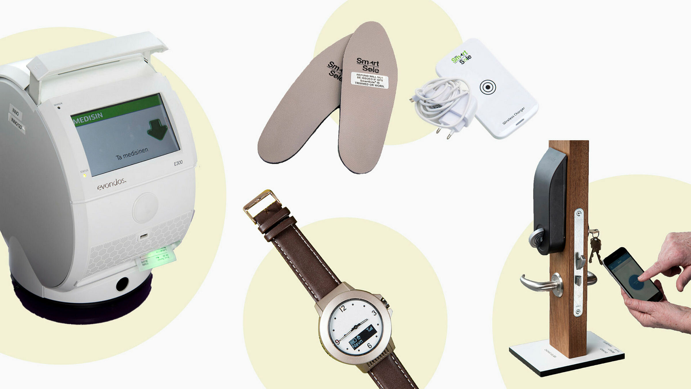 Velferdsteknologi Eksempler på produkter som er representative for velferdsteknologi.