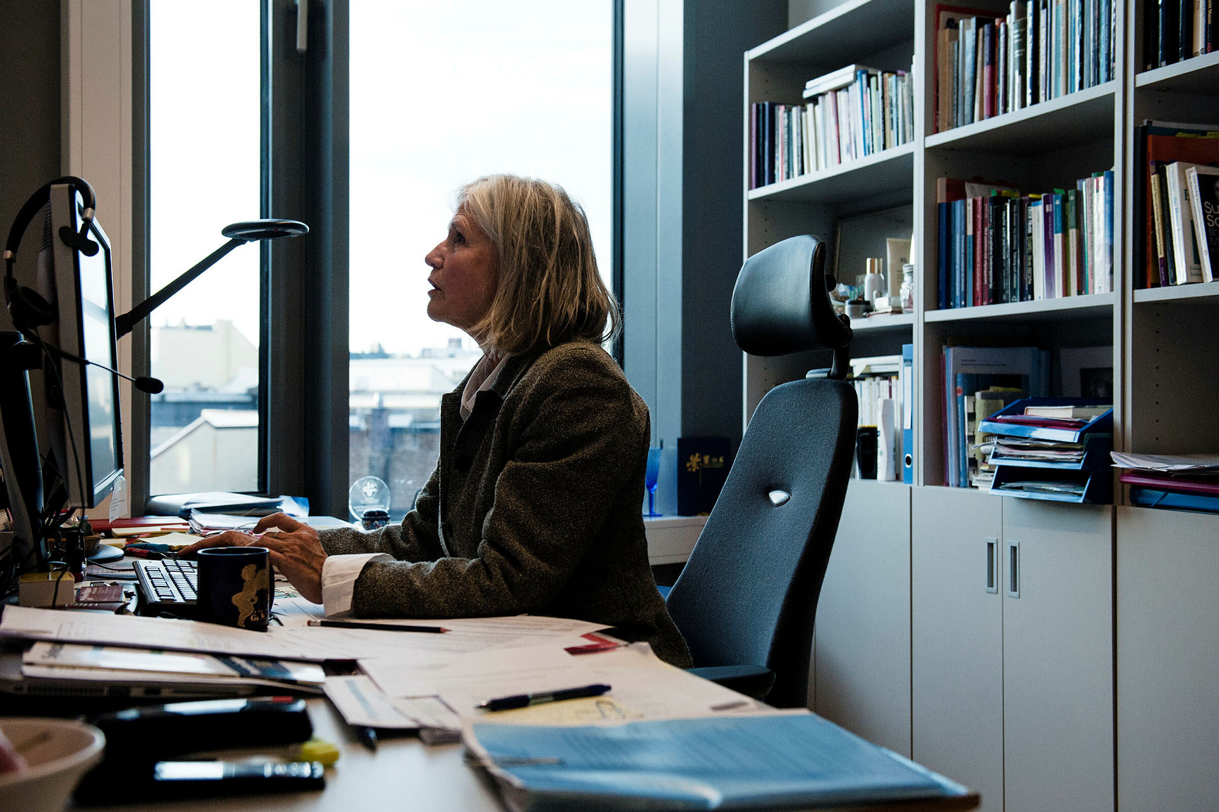 Vibeke Lohne Bildet viser professor Vibeke Lohne ved Oslomet.