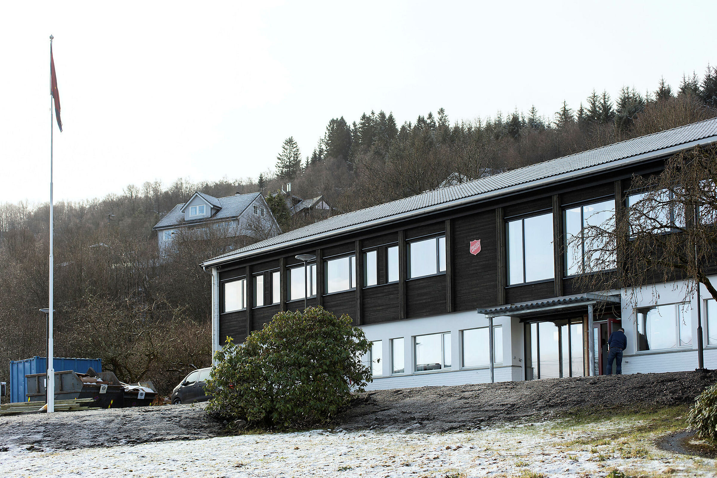 Gatehospitalet Bergen Åpning av Gatehospitalet Bergen, Frelsesarmeen, daglig leder Marianne Ørpetveit