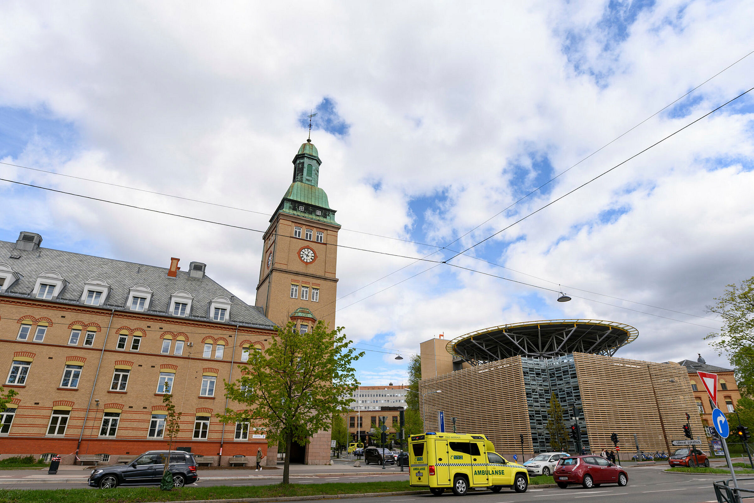 Ullevål sykehus Bildet viser Ullevål sykehus, Oslo universitetssykehus OUS.