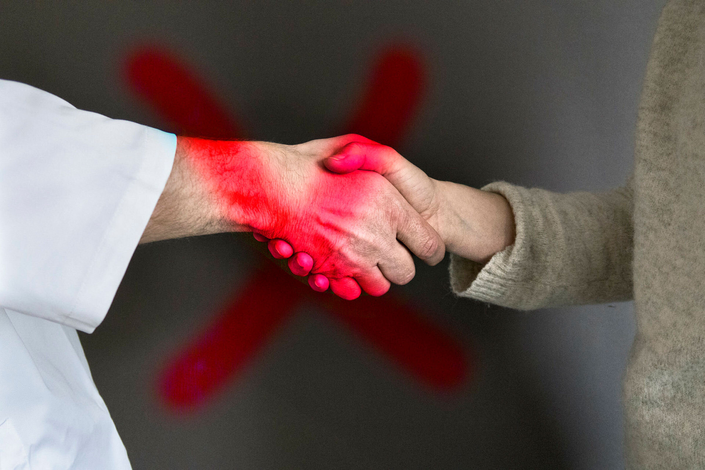 Nei til håndhilsing