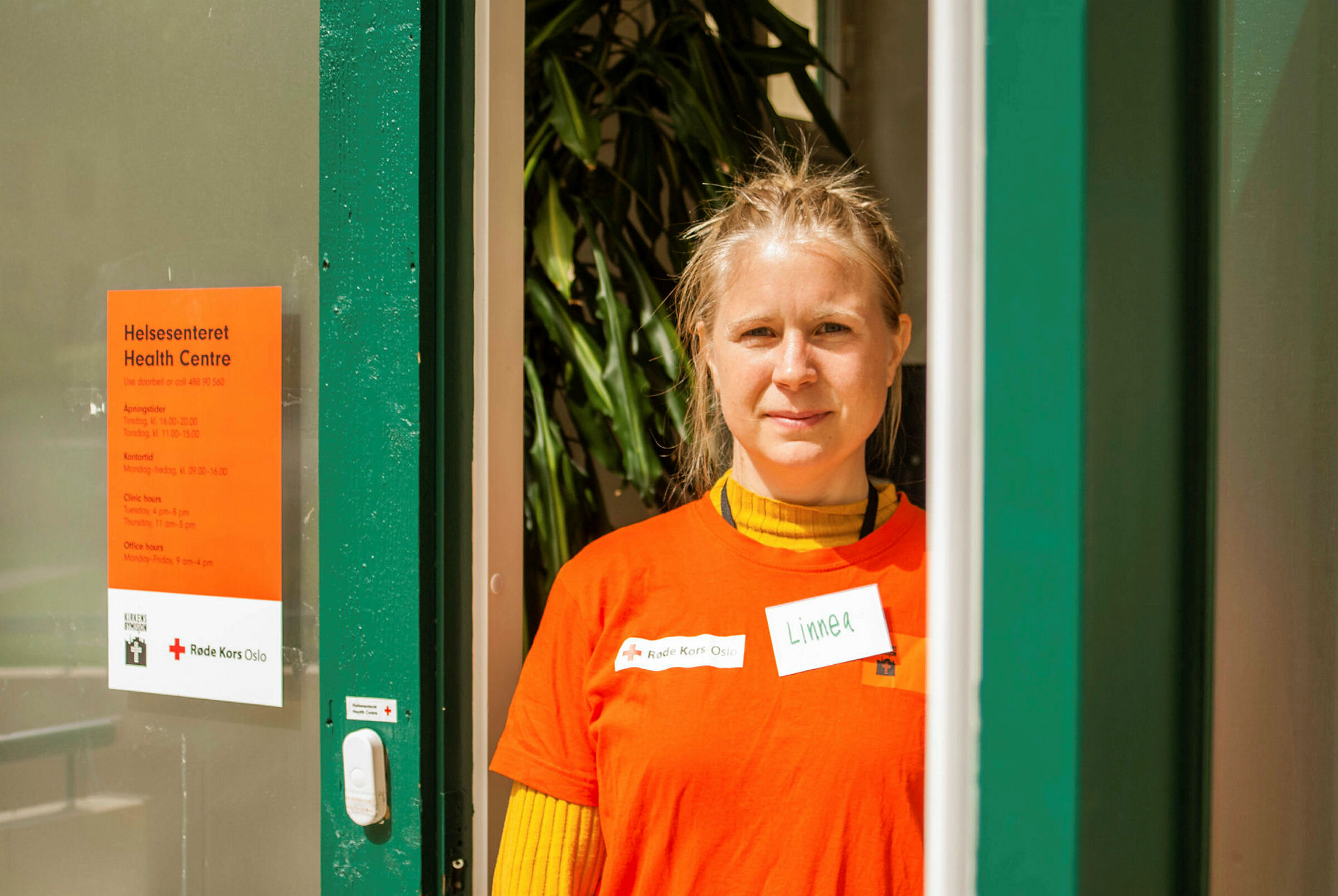 Helsesenter for papirløse Reportasjebilder fra Helsesenter for papirløse i Oslo.