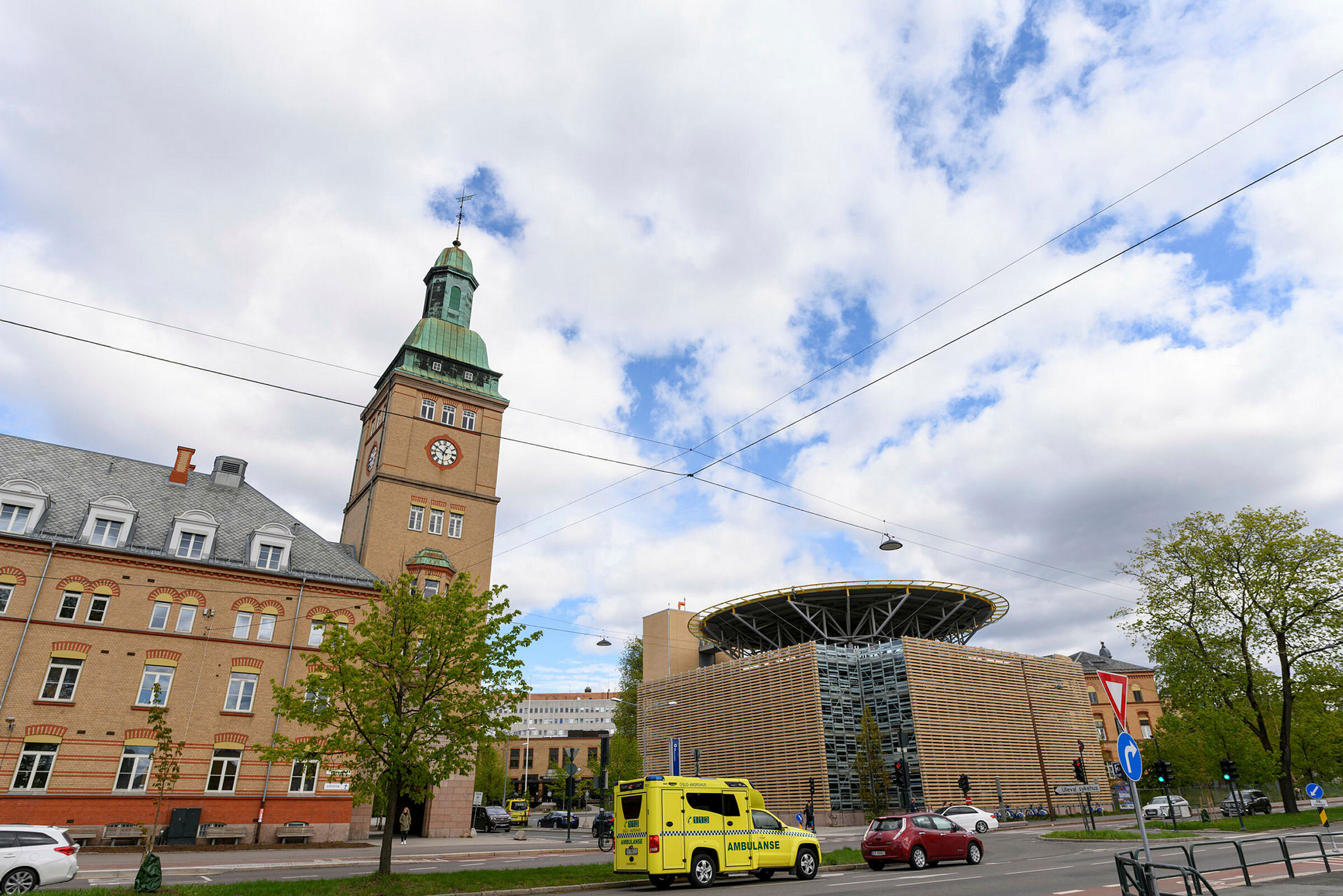 Ullevål sykehus Bildet viser Ullevål sykehus, Oslo universitetssykehus OUS.