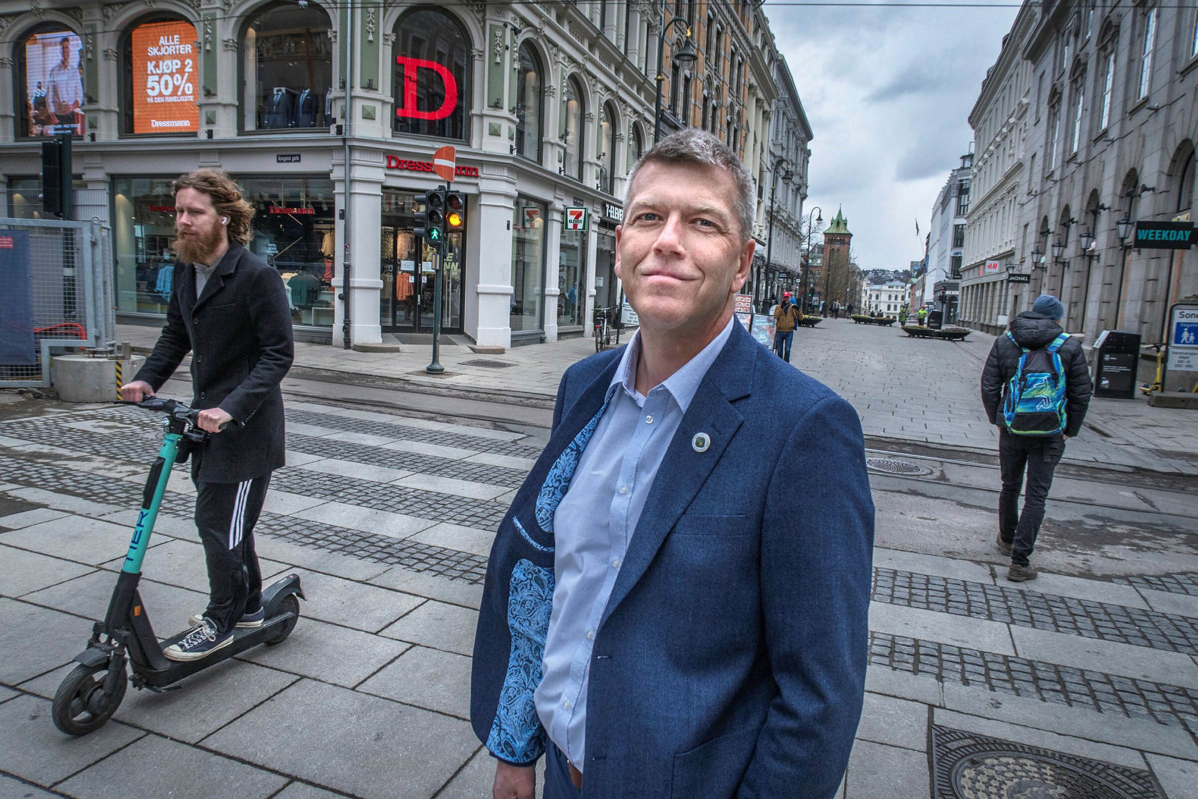 Bård Eirik Ruud, fylkesleder i Oslo NSF