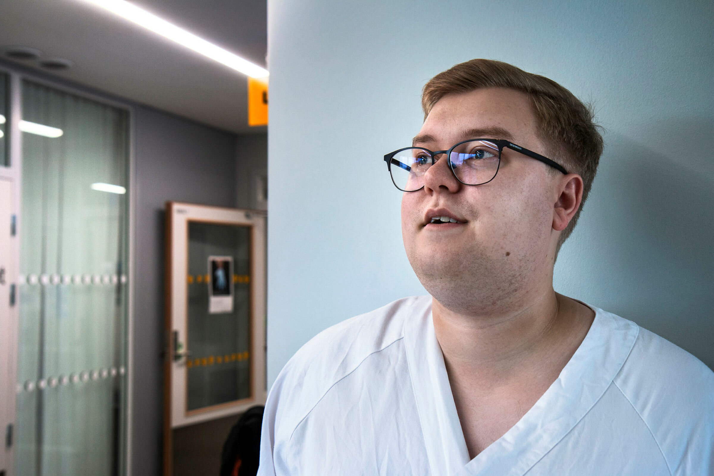 Sykepleier Christoffer Kviteberg Sykepleier og tillitsvalgt Christoffer Kviteberg, Sandsli bo- og aktivitetssenter