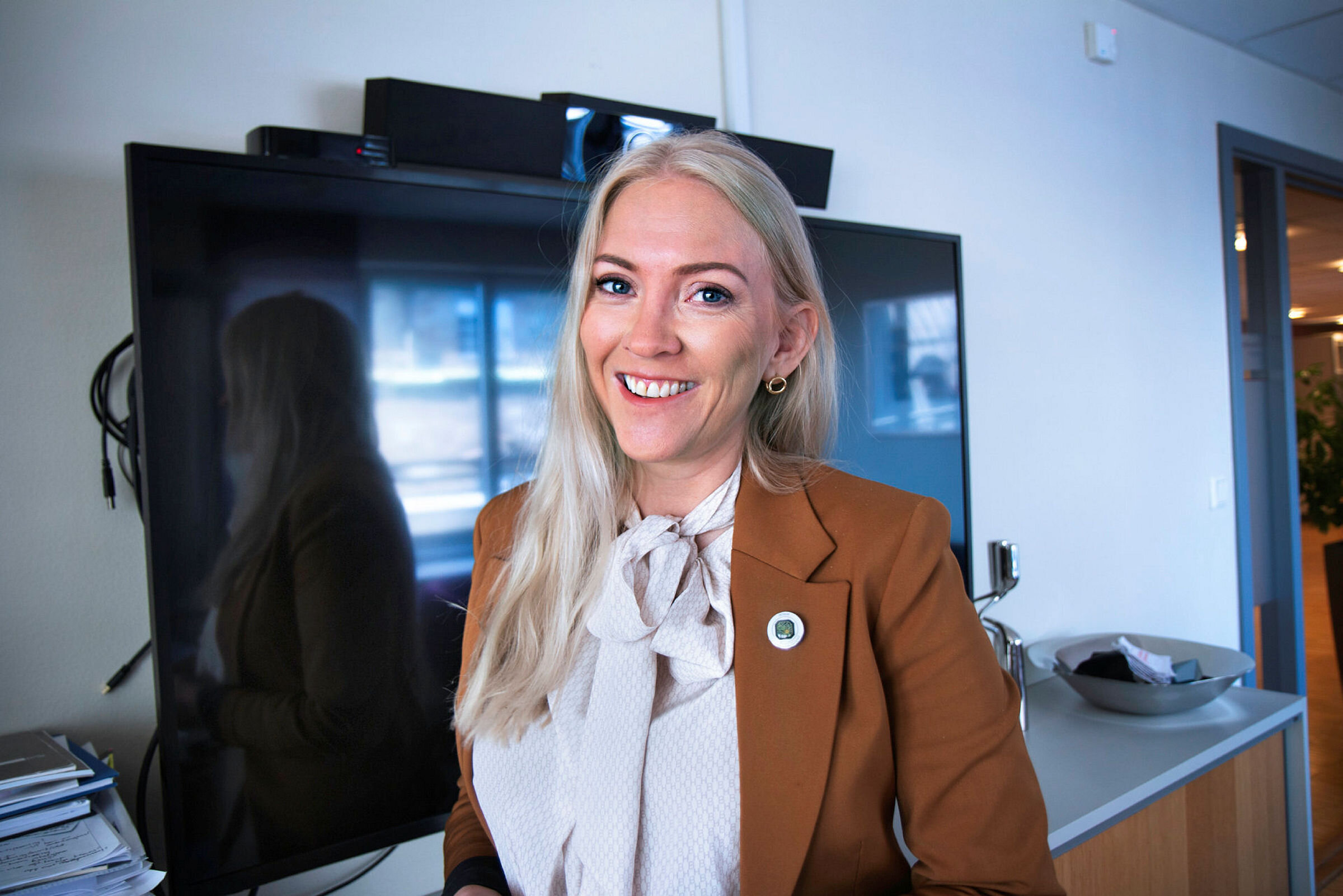 NSF-leder Lill Sverresdatter Larsen