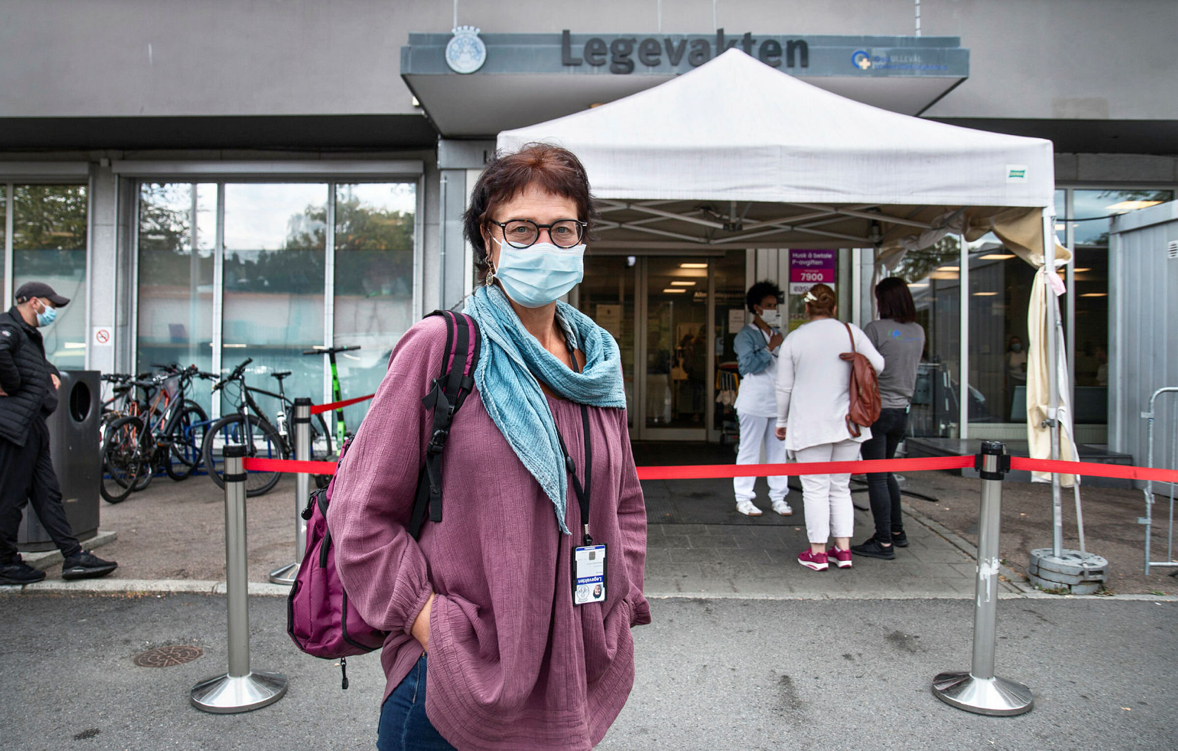 Sykepleier Solveig Zerener Sykepleier Solveig Zerener, telefonoperatør på Legevaktsentralen, legevakten i Oslo