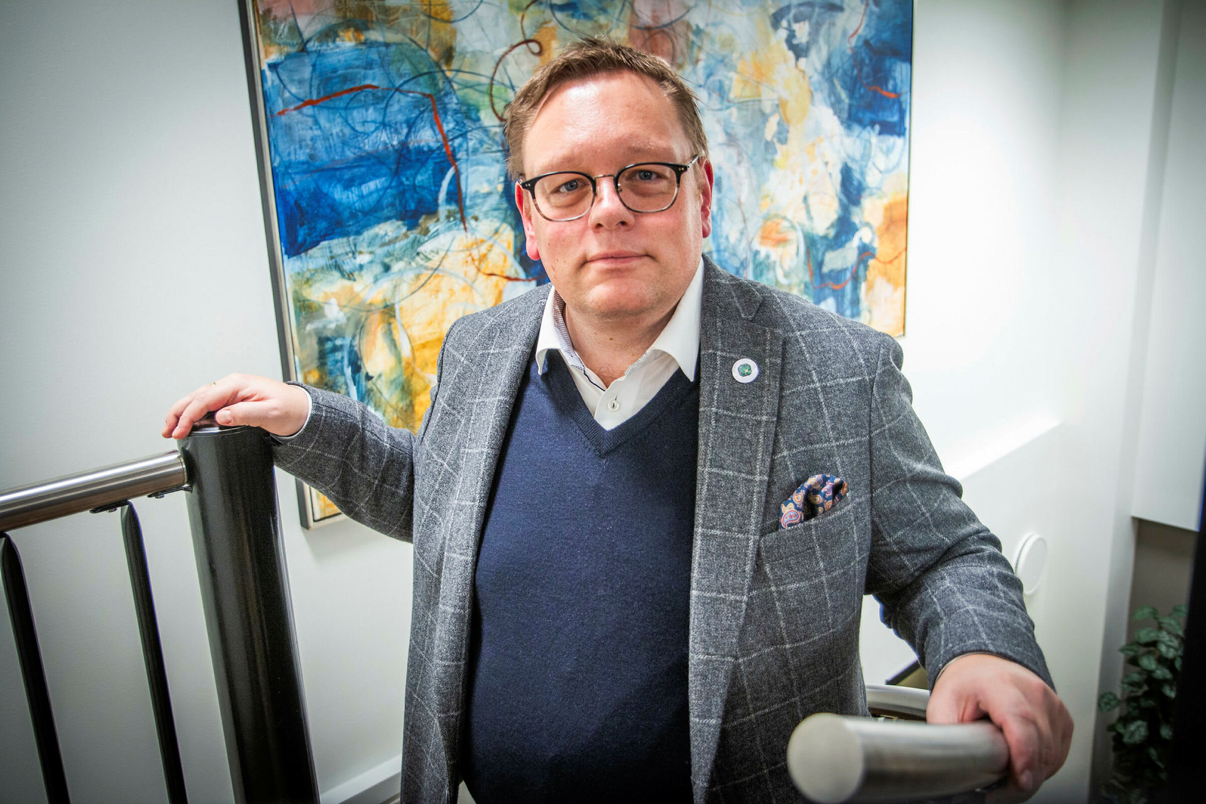 Kai Øivind Brenden, nestleder i NSF Kai Øivind Brenden, nestleder i NSF