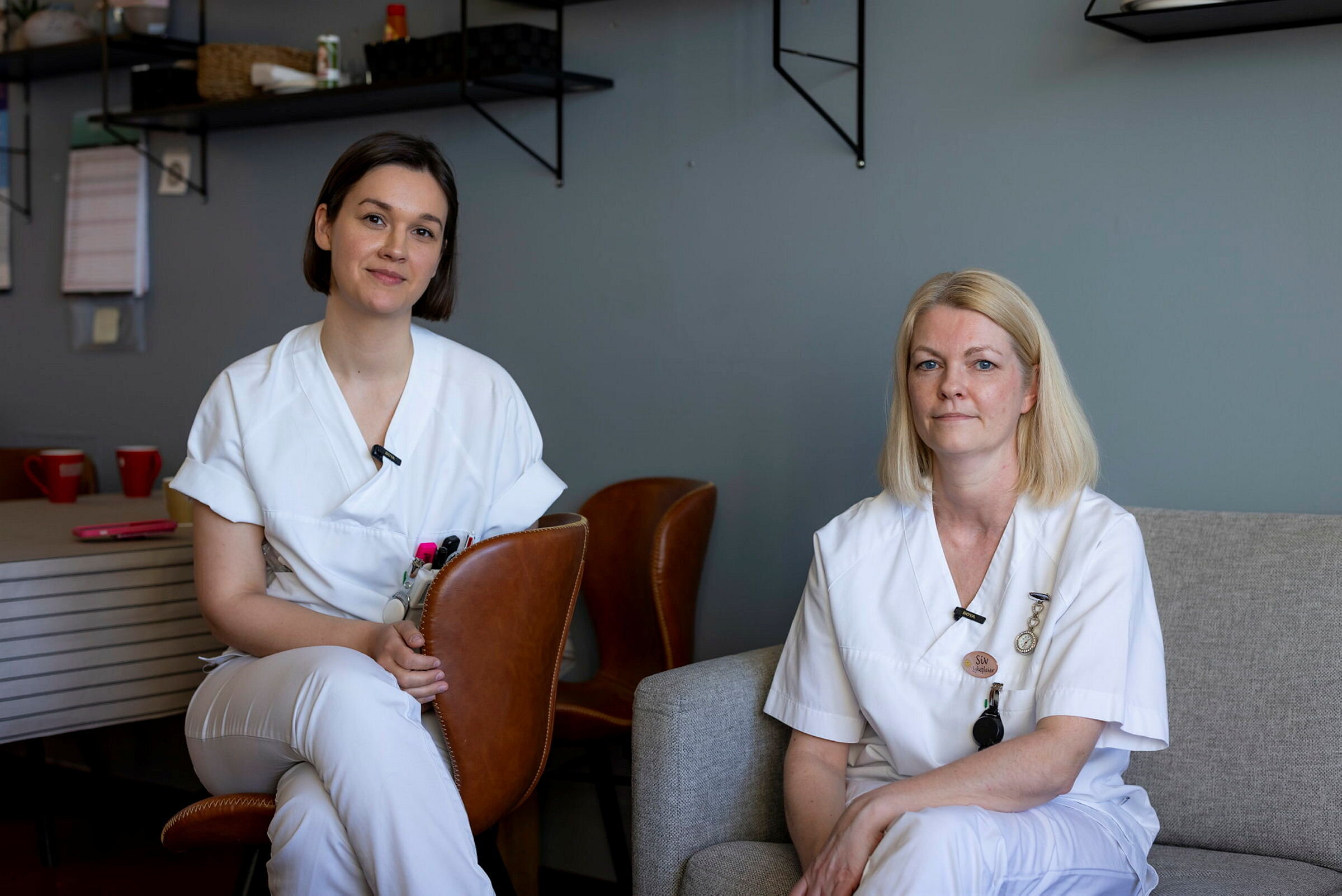 Avdelingsverter Sandnessjøen Reportasje fra medisinsk sengepost, Helgelandssykehuset, Sandnessjøen