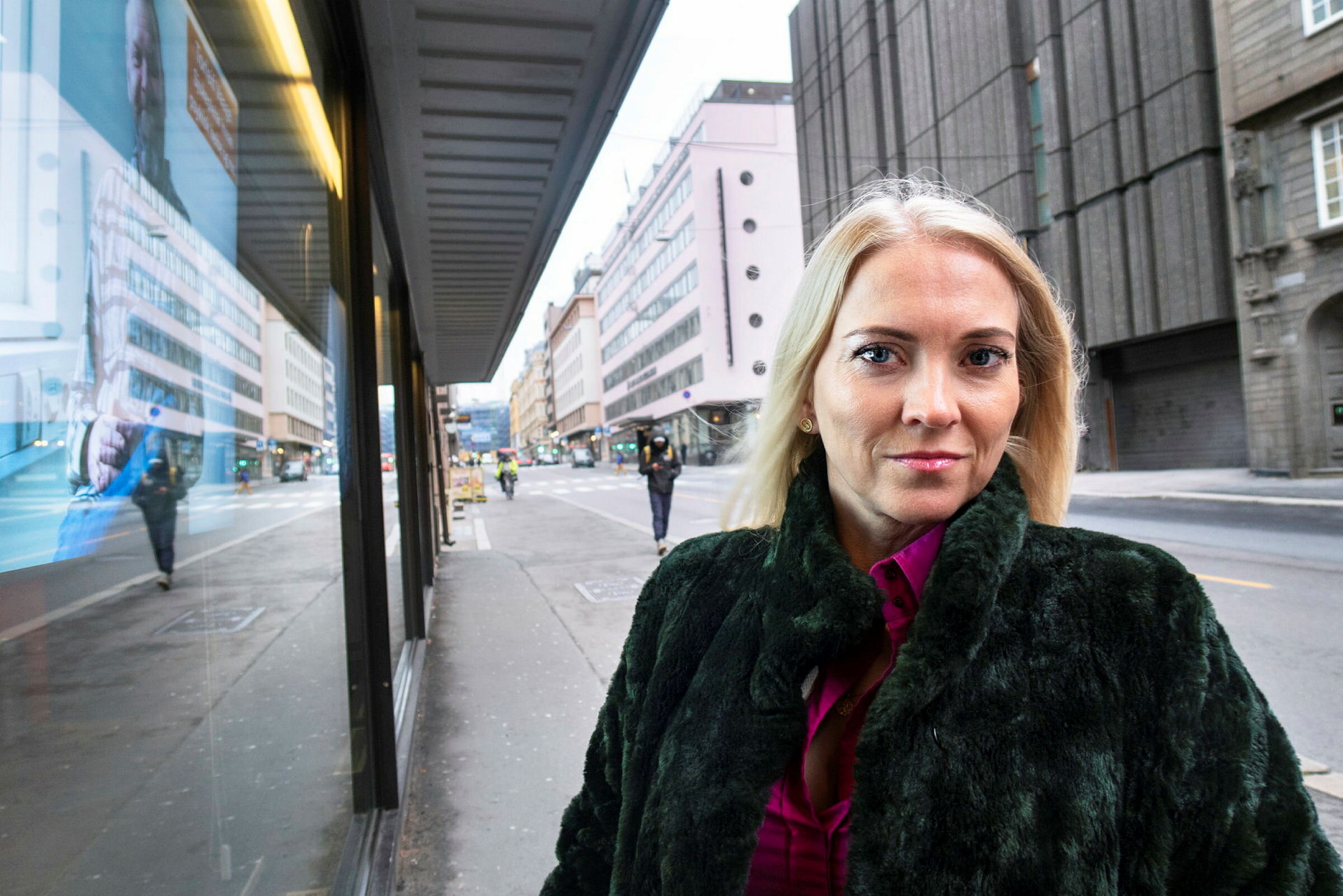 Bildet viser Lill Sverresdatter Larsen og Jan Christian Vestre
