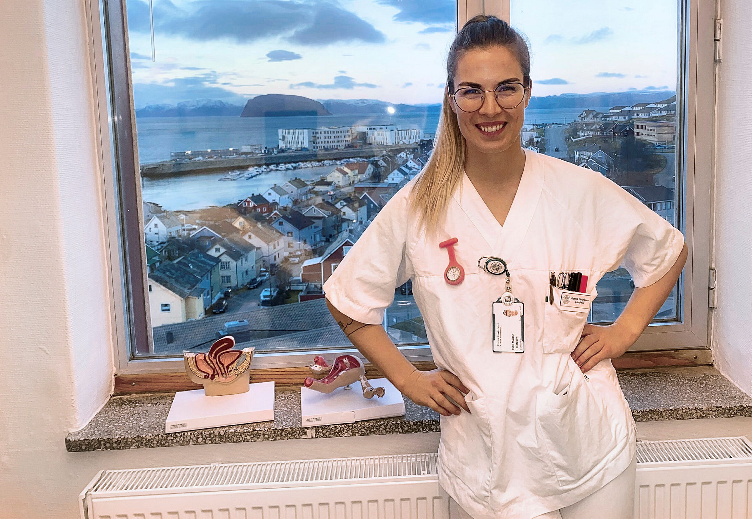 Edel Marlèn Taraldsen, sykepleier Edel Marlèn Taraldsen, sykepleier, Hammerfest, Finnmark
tidligere studentleder, NSF Student