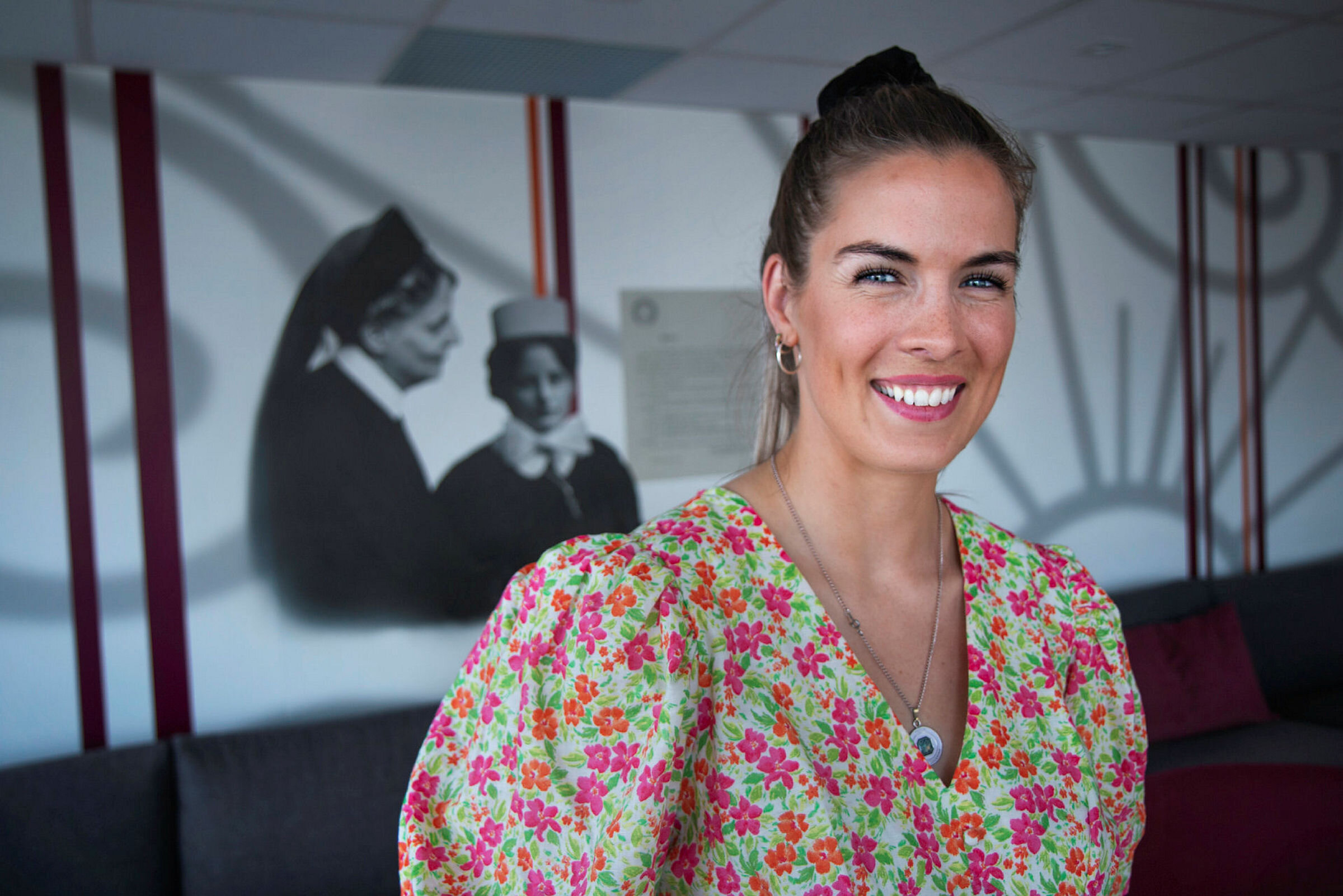 Edel Marlèn Taraldsen, sykepleier Edel Marlèn Taraldsen, sykepleier, tidligere studentleder i NSF