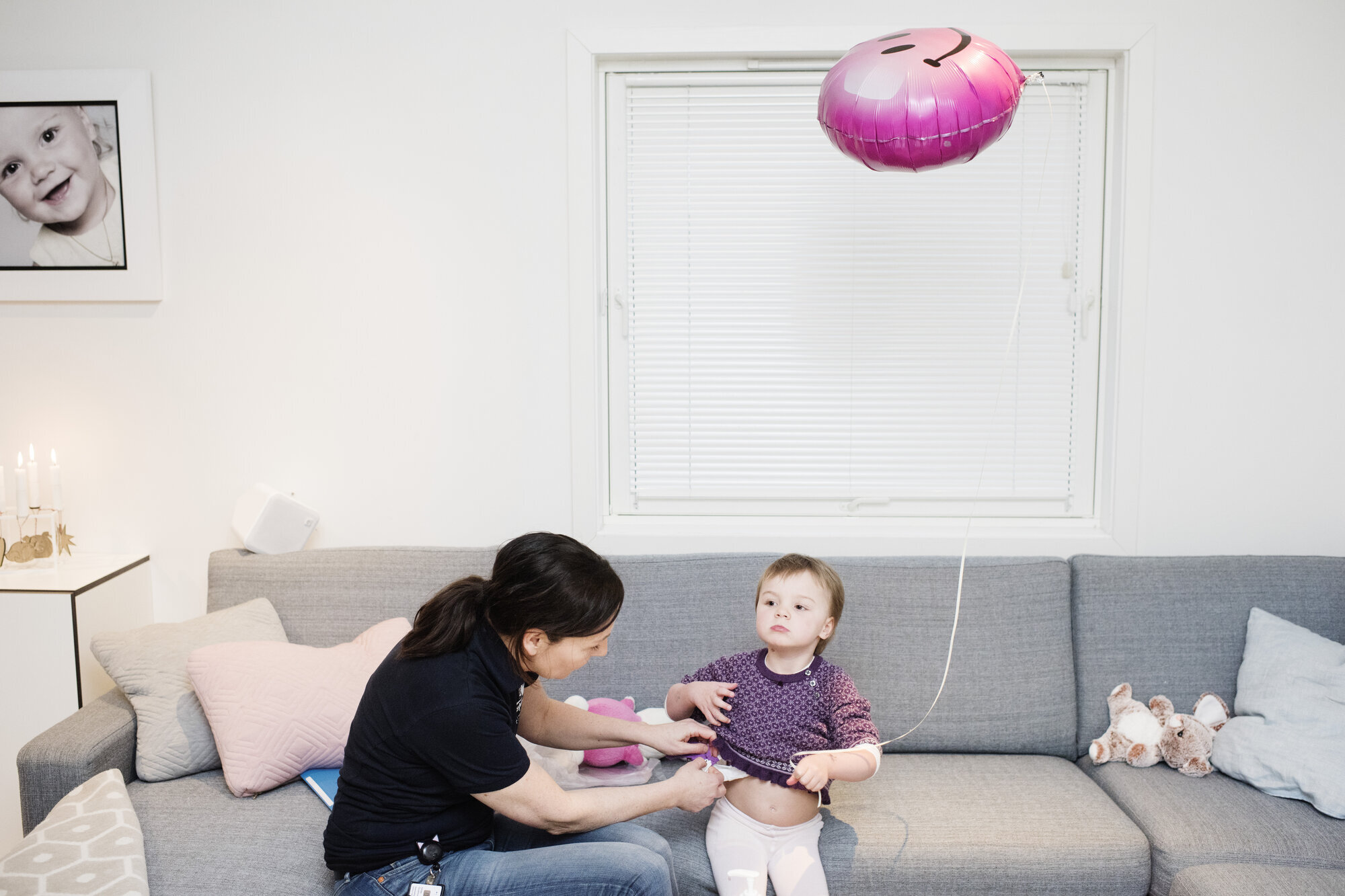 Hilde Gudmundsen Hilde Gudmundsen og pasient