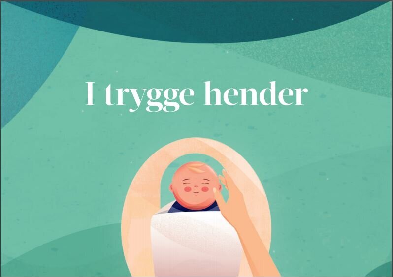 tegning av baby Bildet viser tegning av baby