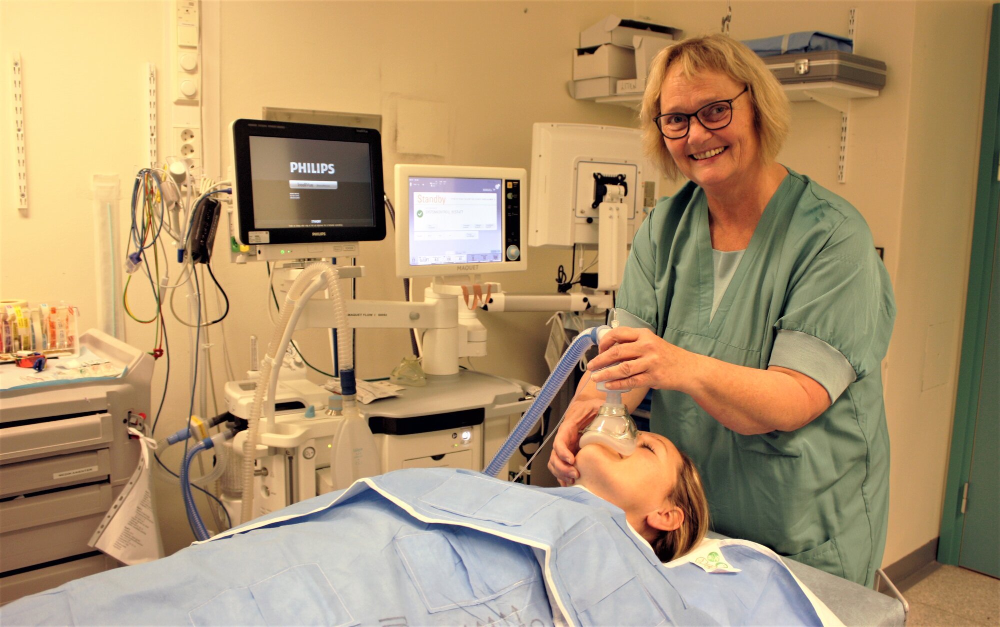 Anne-Marie Sæther, Sykehuset Levanger, Helse Nord-Trøndelag Bildet viser Anne-Marie Sæther.