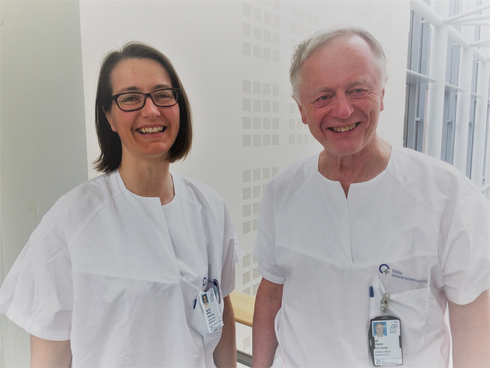 Ragnhild Raastad, Egil Lingaas Bildet viser Ragnhild Raastad og Egil Lingaas.