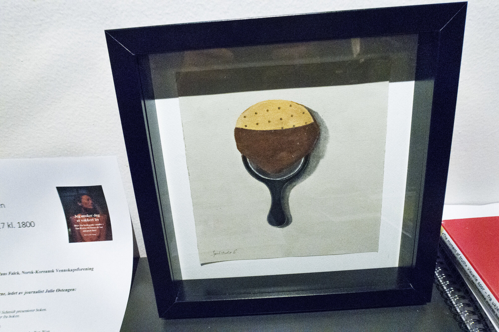 Lommespeilet Tegning av speil