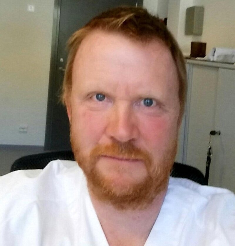 Jo Inge Fuglesteg, sykepleier, Valdres lokalmedisinske senter Bildet viser Jo Inge Fuglesteg