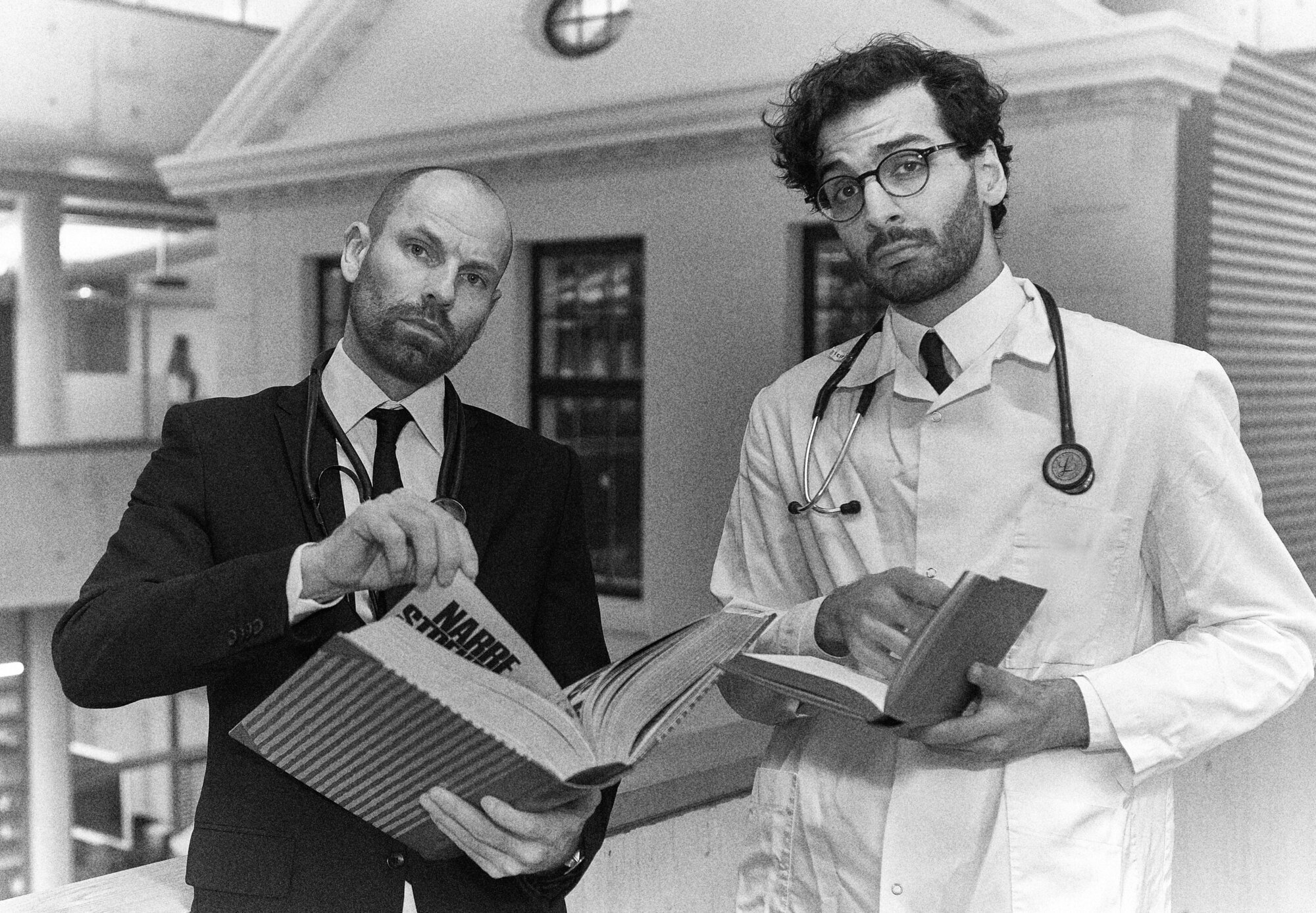 Jonas Kinge Bergland, Kaveh Rashidi, Manus om anus Bildet viser Jonas Kinge Bergland og Kaveh Rashidi.