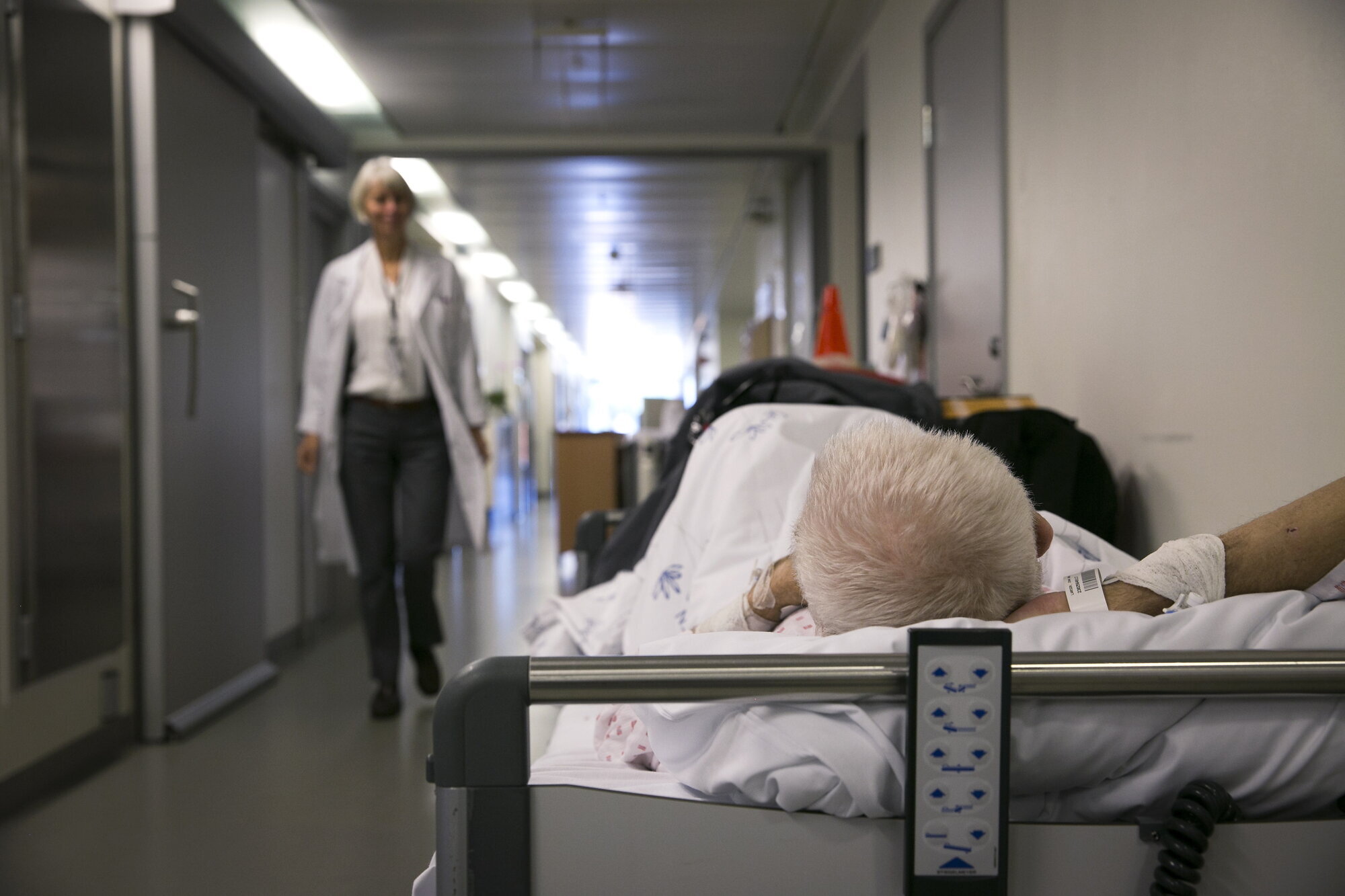 Korridorpasient Bilde av korridorpasient