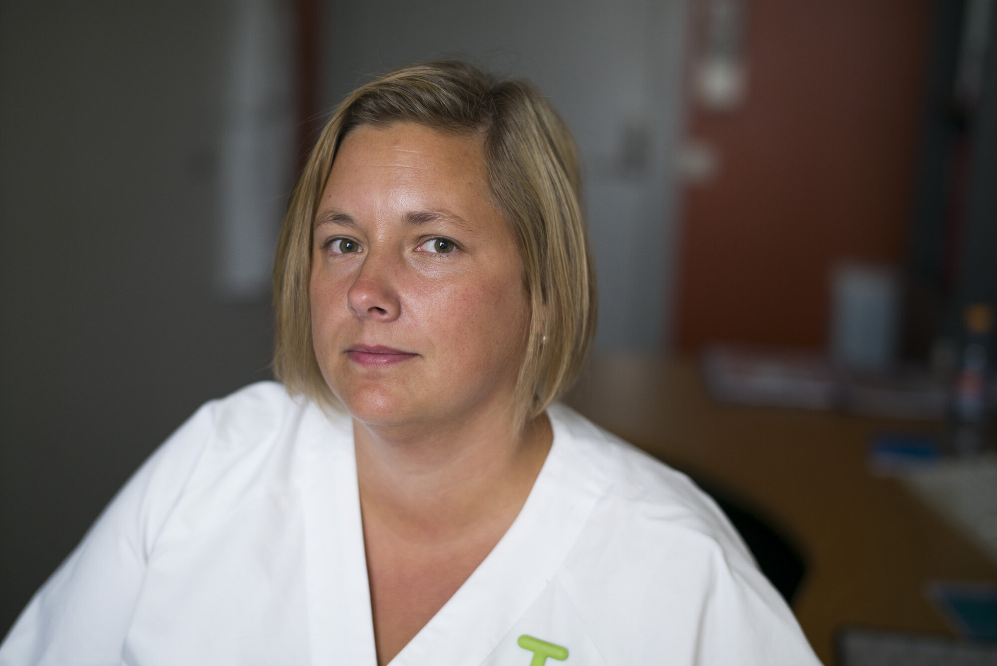 Lene Lunde, infeksjonsavdelingen, Bærum sykehus Bildet viser Lene Lunde.