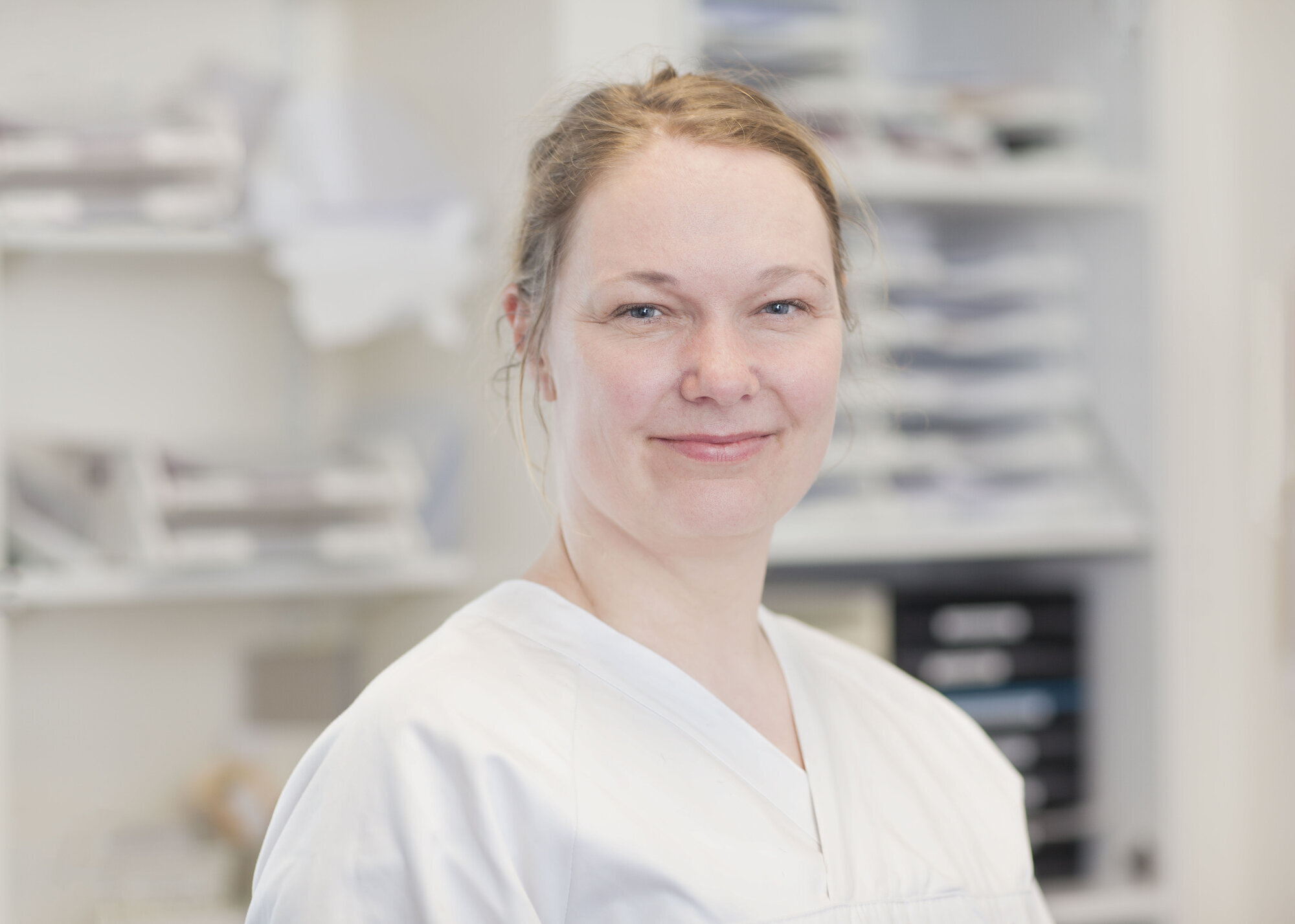 Lise Tuset Gustad, Levanger sykehus Bildet viser Lise Tuset Gustad.