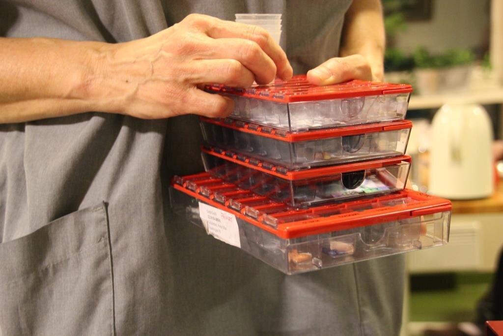 Dosetter for medisiner