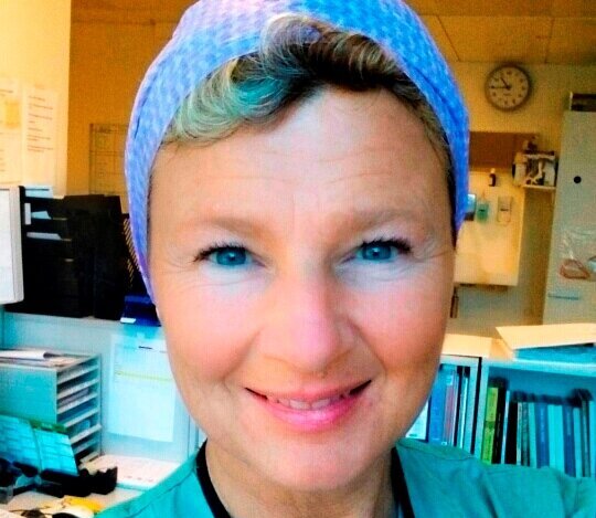 Monica Sailer, ortopedkirurg Bildet viser Monica Sailer.