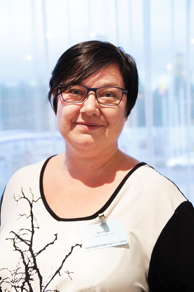 Nina Kotte, kommunikasjonsrådgiver ved NTNU bildet viser Nina Kotte