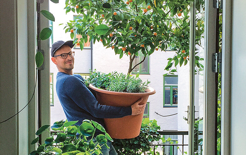 Anders Røyneberg, Plantelykke Bildet viser Anders Røyneberg.