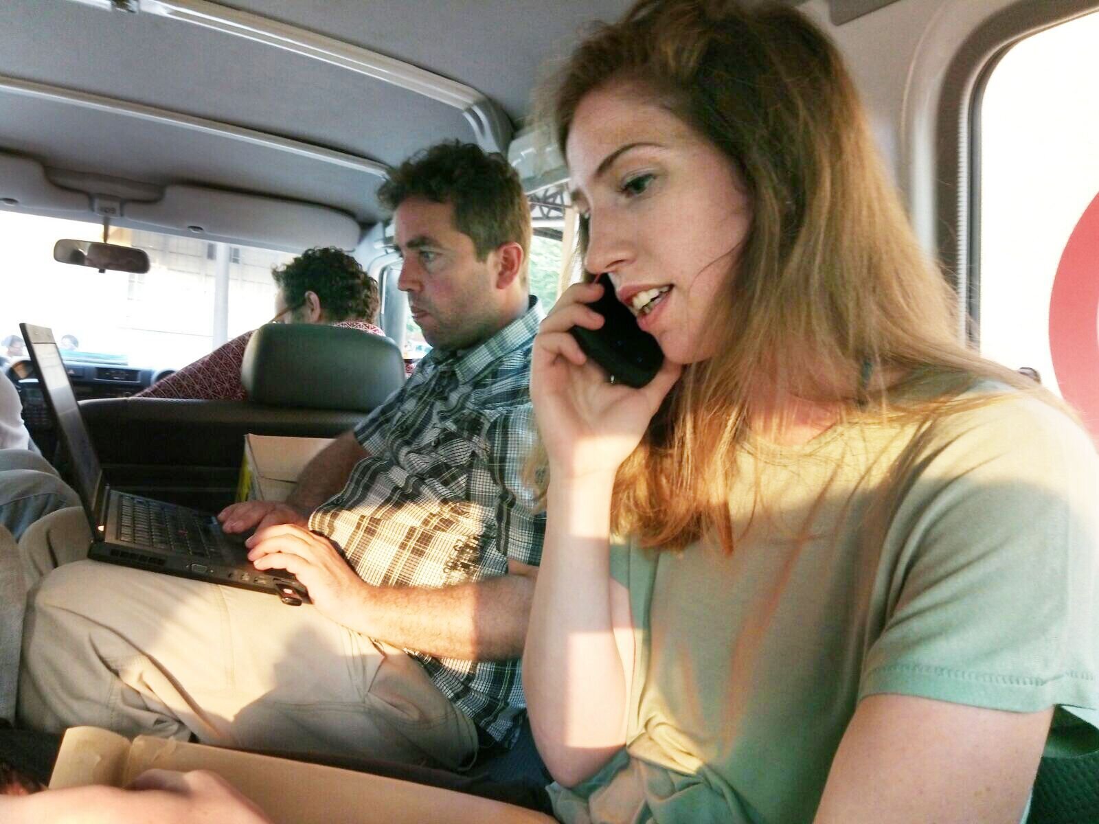 Sykepleier Sarah Grimaldi i felt for Leger Uten Grenser Sykepleier Sarah Grimaldi i felt for Leger Uten Grenser