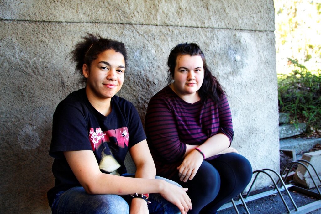 Emily Cottingham (til venstre) og Molly Hjorth Johansen fra Nøtterøy. Emily Cottingham (til venstre) og Molly Hjorth Johansen fra Nøtterøy.