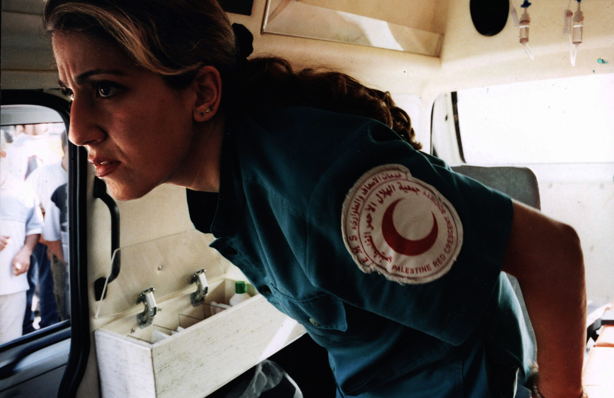 sykepleier, Palestina, arbeidsmiljø Bildet viser en sykepleier.