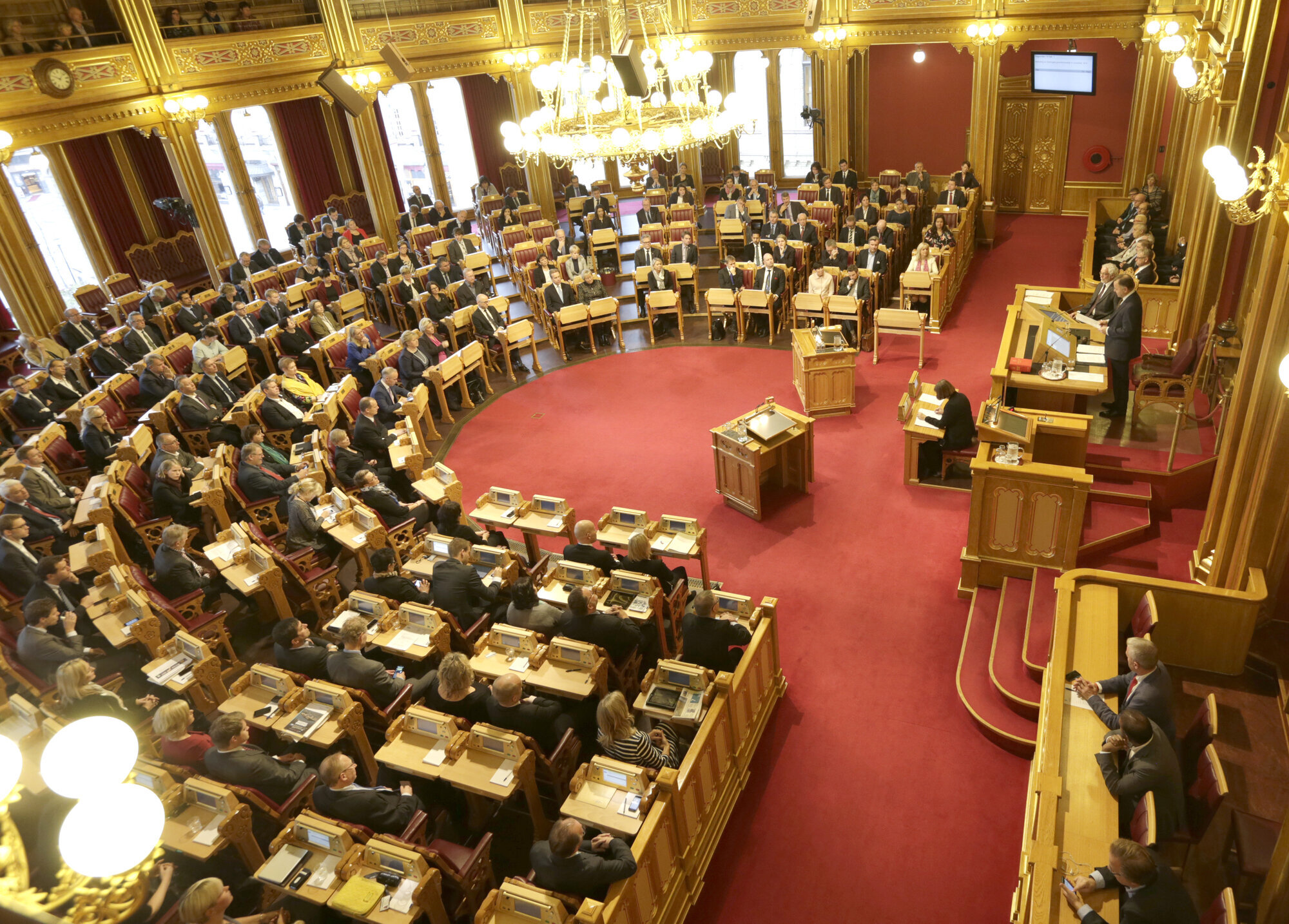 Stortinget Bildet viser Stortinget
