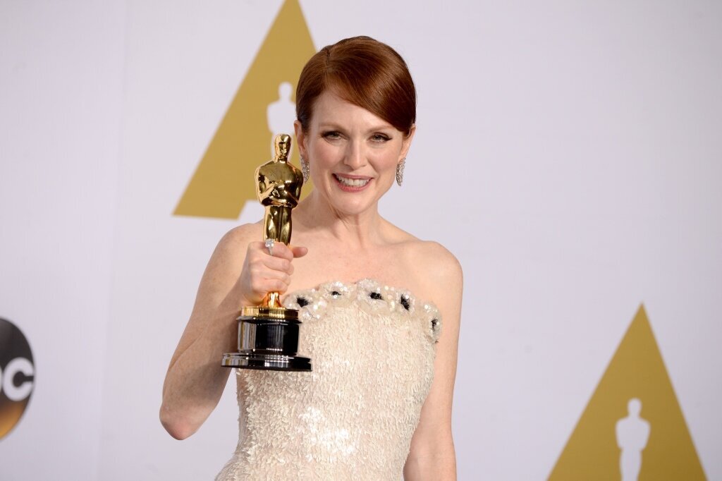 Julianne Moore, Alltid Alice Bildet viser Julianne Moore med Oscar
