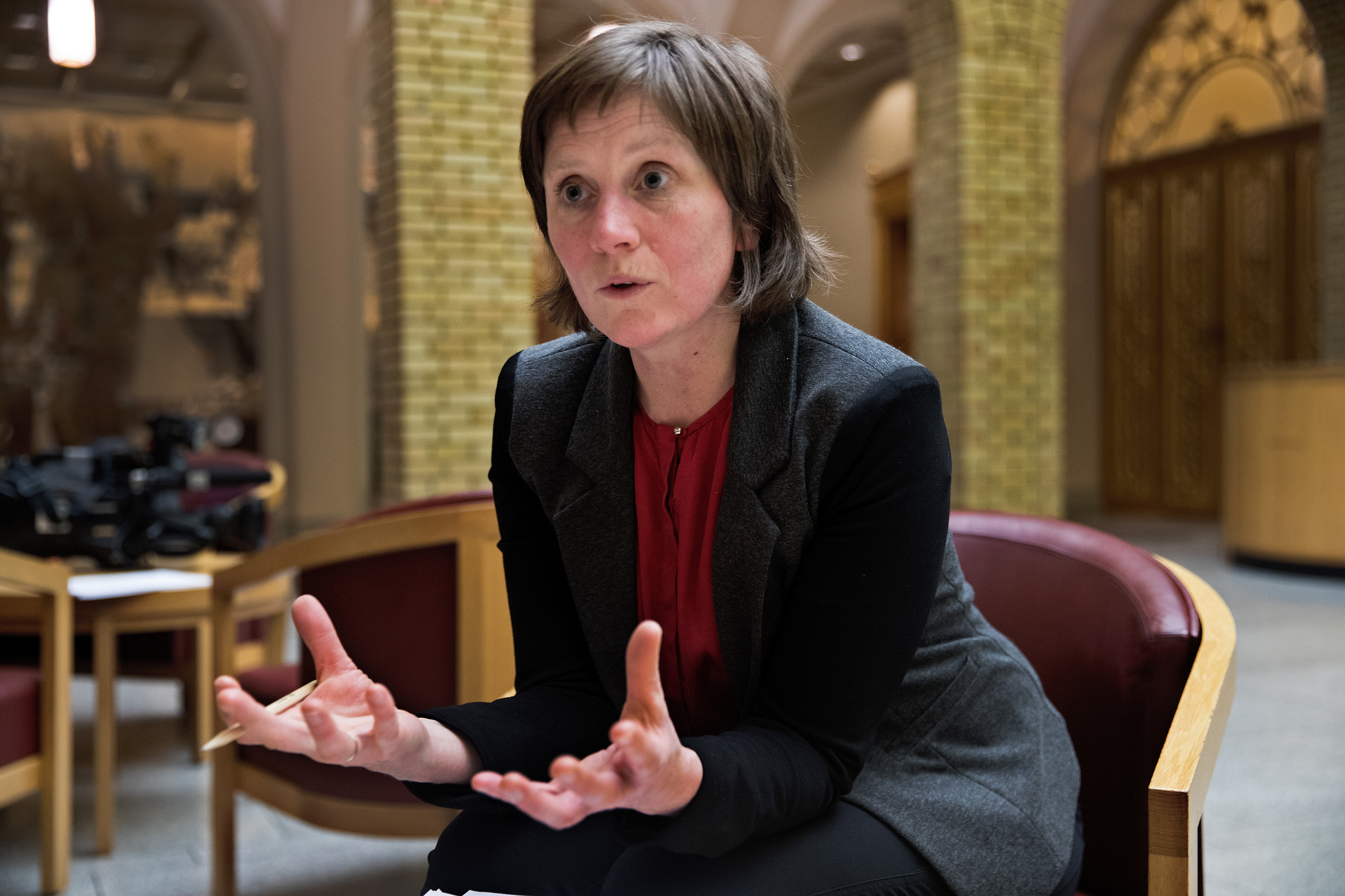 Kjersti Toppe (Sp), nestleder i helse- og omsorgskomiteen på Stortinget Kjersti Toppe (Sp), nestleder i helse- og omsorgskomiteen på Stortinget