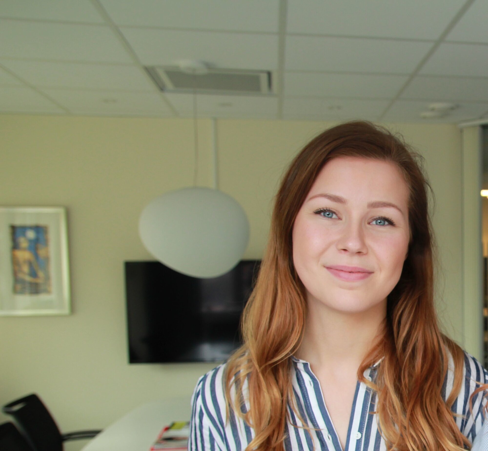 Thea Martine Olsen, NSF Student Bildet viser Thea Martine Olsen