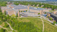 Rikshospitalet sett fra luften