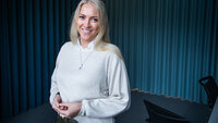 Bildet viser NSF-leder Lill Sverresdatter Larsen