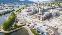 bilde av nye drammen sykehus