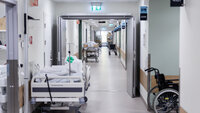 Bilde av sykehuskorridor